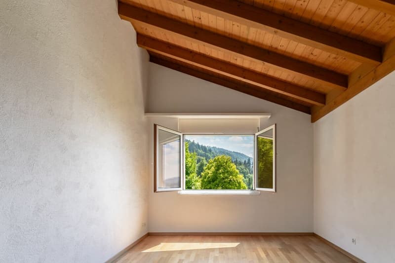 Schlafzimmer der 4 1/2 Zimmerwohnung