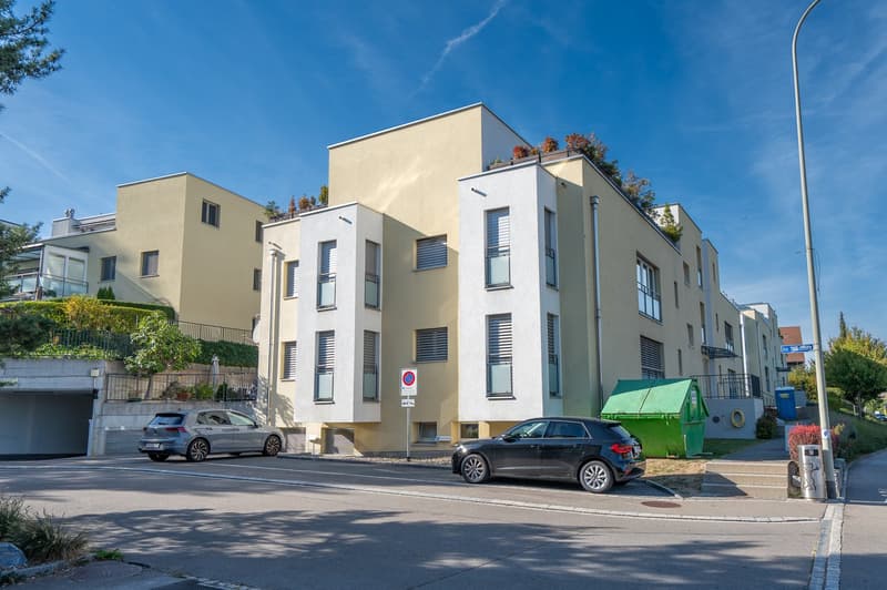 3.5-Zimmer-Attikawohnung mit Morgen- und Abendsonne – vor den Toren Zürichs (22)