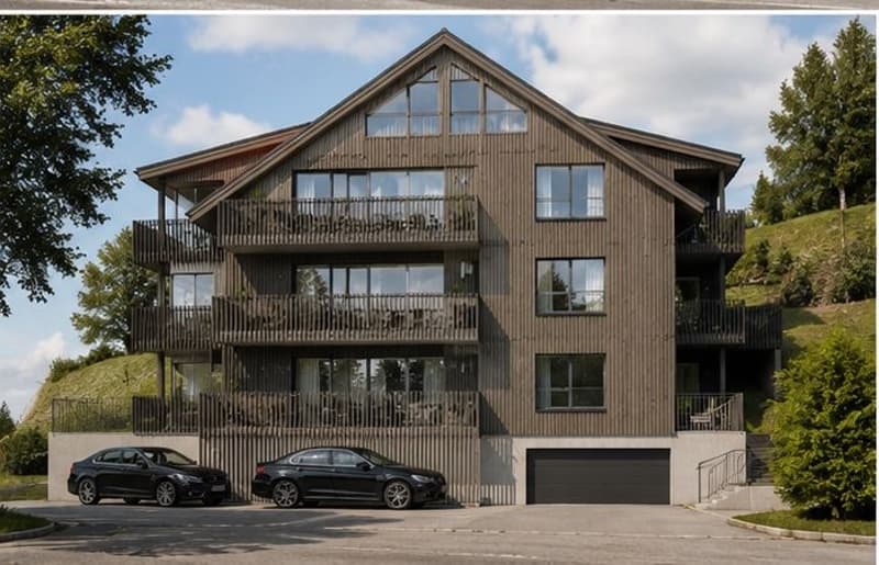 Lüscherz am Bielersee exklusive 4.5-Zimmer-Dachwohnung (1)