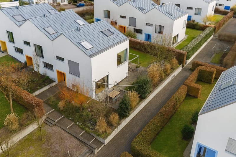 RESERVIERT - Exklusives 6.5-Zimmer-Reiheneckhaus in Obfelden (2)
