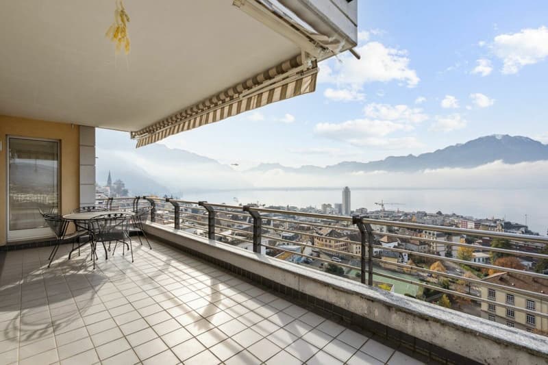 Magnifique appartement à Montreux avec une vue imprenable sur le lac et les Alpes (5)