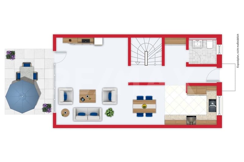 Reihenmittelhaus  Ruhe, Raum und Rückzugsorte auf drei Etagen (2)