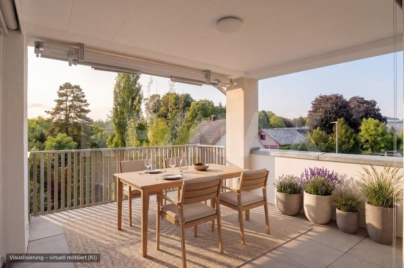 Moderne 4.5-Zimmer-Wohnung mit Loggia und Elternbad in Fahrwangen (3)