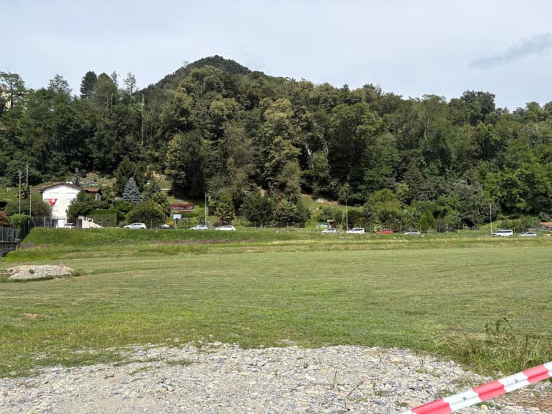 SPLENDIDO TERRENO PIANEGGIANTE NEL CUORE DEL PAESE (2)