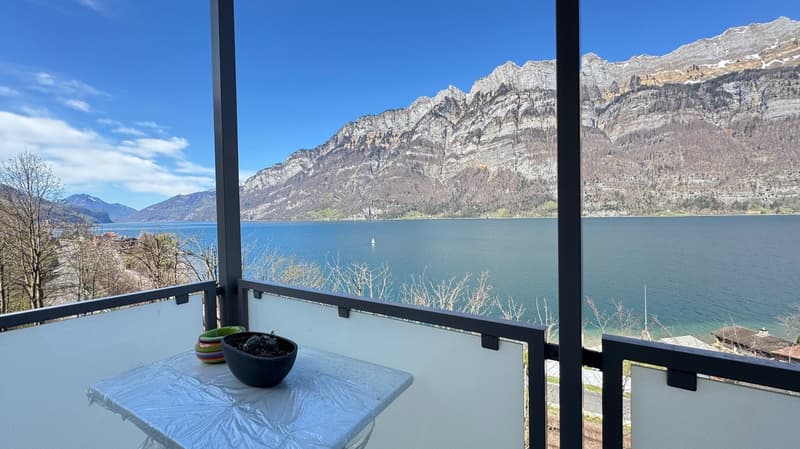 Exklusive 3.5-Zimmerwohnung als zweite Wohnsitz mit traumhafter Panoramasicht auf den Walensee (6)