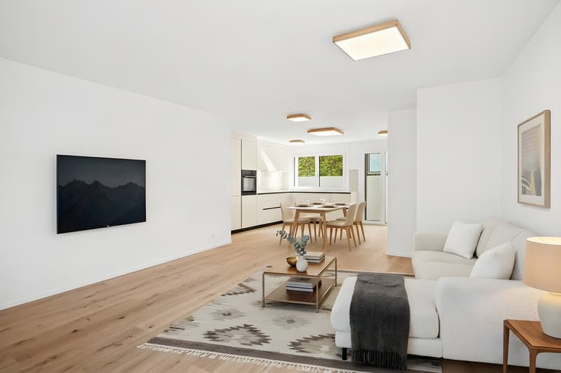 Wohnen mit Seesicht – hochwertige 4½-Zimmerwohnung mit See- und Bergsicht (7)