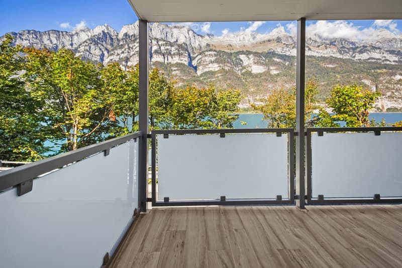 Wohnen mit Seesicht – hochwertige 4½-Zimmerwohnung mit See- und Bergsicht (19)