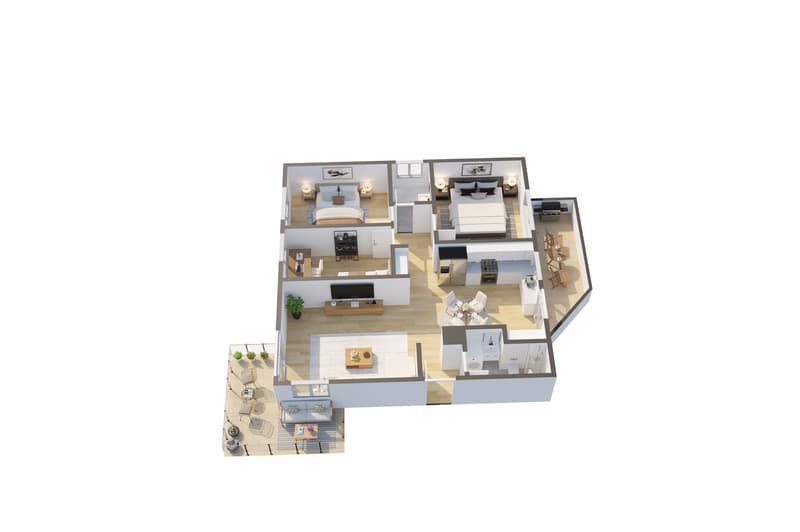 Wohnen mit Seesicht – hochwertige 4½-Zimmerwohnung mit See- und Bergsicht (32)