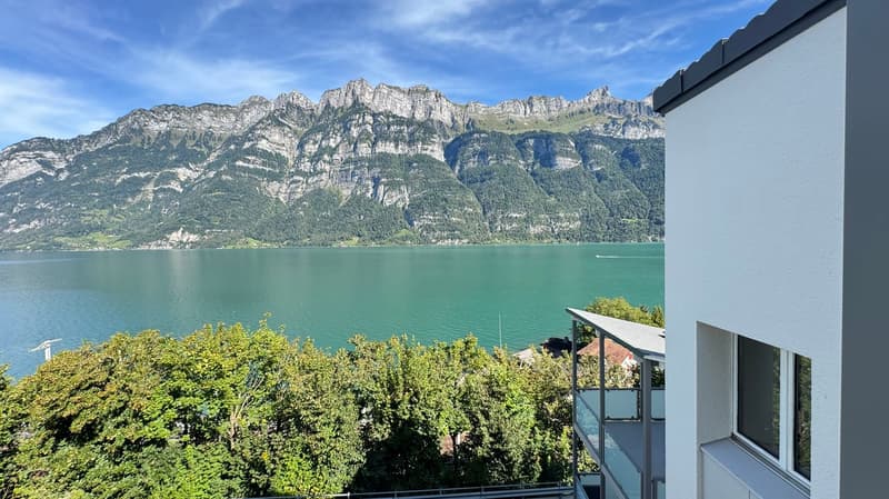 Exklusive 3.5-Zimmerwohnung als zweite Wohnsitz mit traumhafter Panoramasicht auf den Walensee (25)