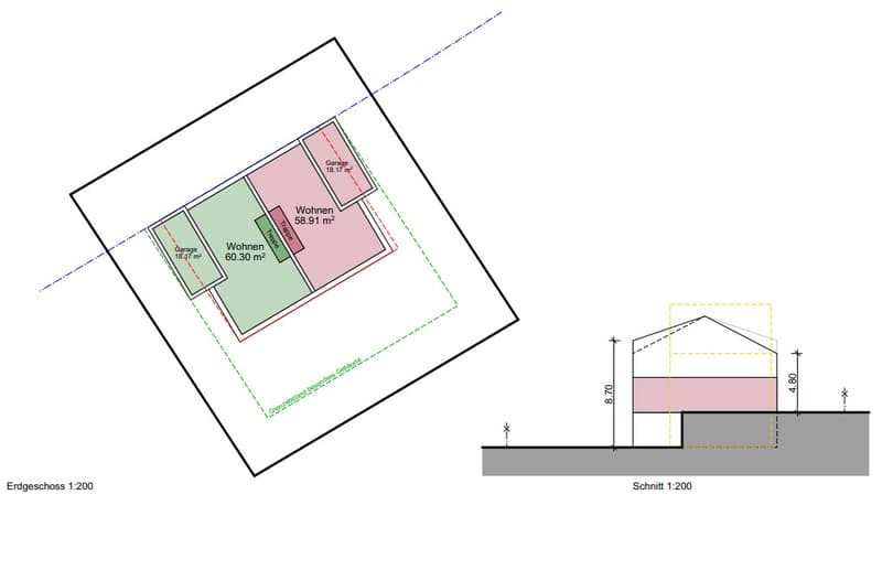 Neubau: Machbarkeitsstudie o.Näherbaurecht