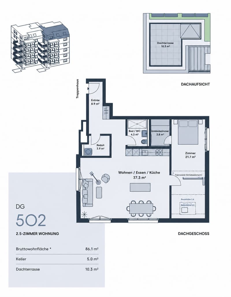 Grundriss Wohnung