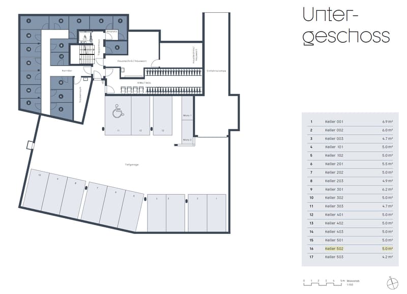 Grundriss UG
