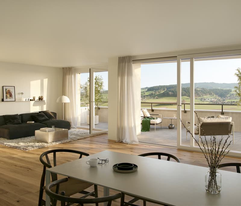 4.5-Zimmer Terrassenwohnung im Neubau GRÜNEGG in Konolfingen (1)