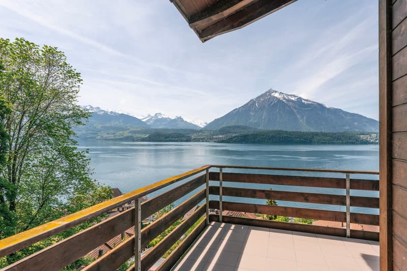 Sanierte 4½-Zimmer Wohnung mit traumhaftem See- und Bergblick (6)