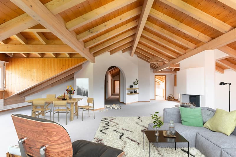145m² Dachwohnung mit Blick auf Eiger, Mönch und Jungfrau (1)