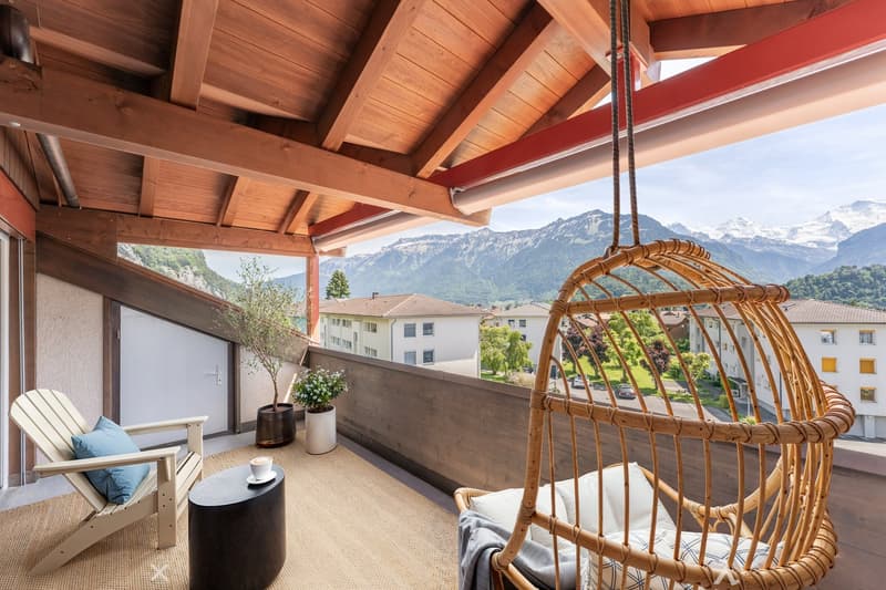 145m² Dachwohnung mit Blick auf Eiger, Mönch und Jungfrau (4)