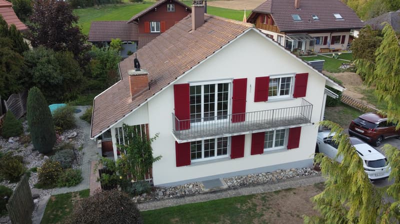 "Viu Platz zum läbe" - 4.5-Zimmer-EFH mit Garten und Cheminée in Melchnau (5)