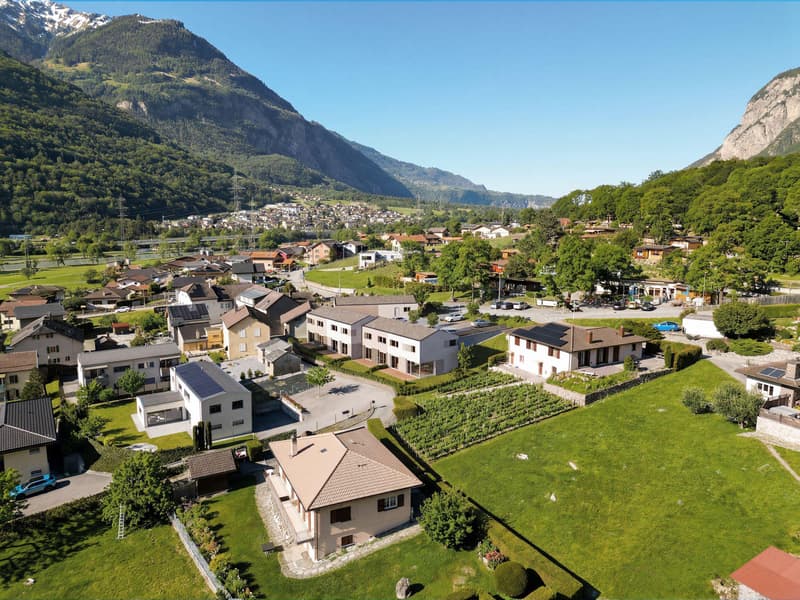 Nouvelle promotion "Les Hauts de Collonges" : 6 villas mitoyennes contemporaines de 4.5 pces (3)