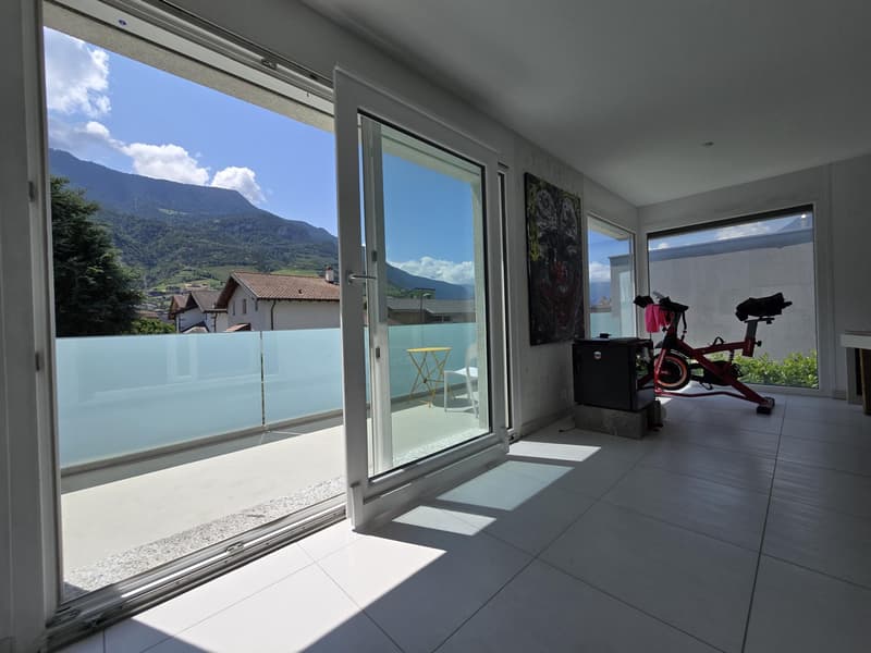 Un art de vivre au coeur de Saxon : Attique-LOFT de 2,5 pces : Vente ou location / 2 places de parc (5)