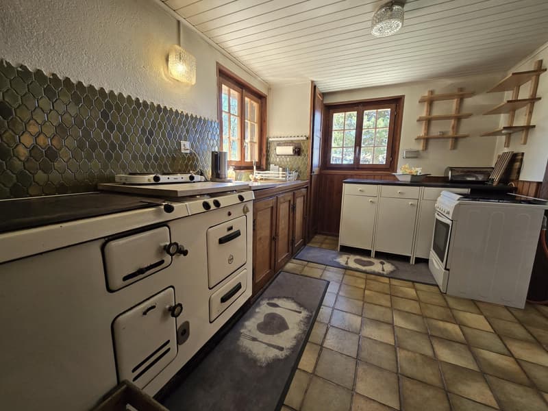 Chalet authentique de 5.5 pces avec mazot, grange et cave à vin sur grand domaine ? Val d'Hérens (7)