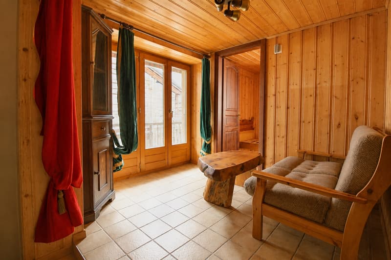 Un Lieu de Vie et d'Opportunités au coeur du Val Ferret : Immeuble mixte, café-restaurant et 3 appartements, grange et jardin (9)