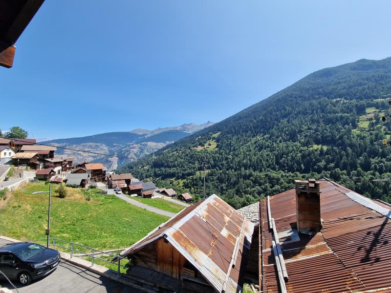 Vente aux étrangers possible - Appartement de charme avec terrasse et vue panoramique sur les Alpes (7)