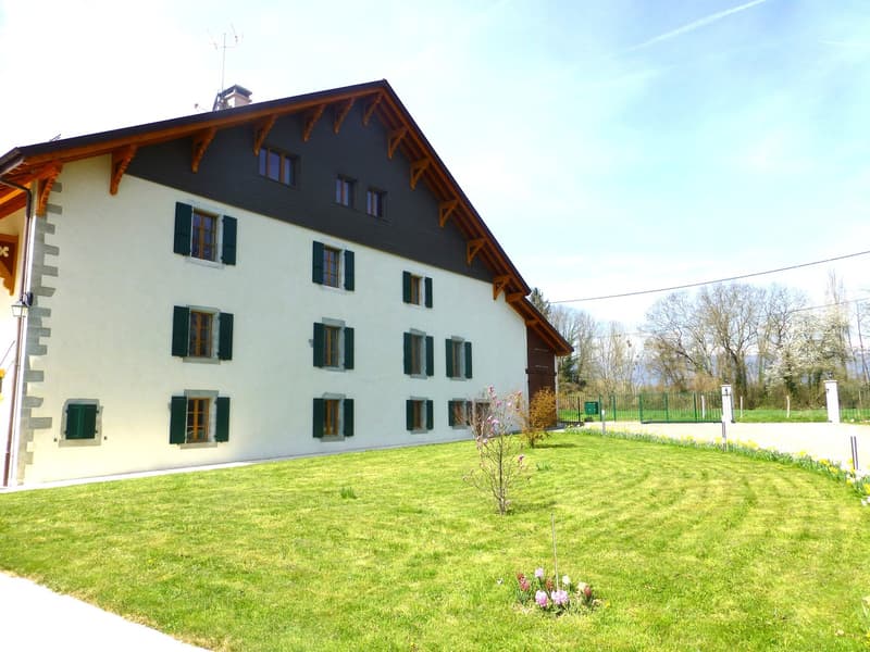 Charmant appartement de 6 pièces au dernier étage d'une ferme rénovée (1)