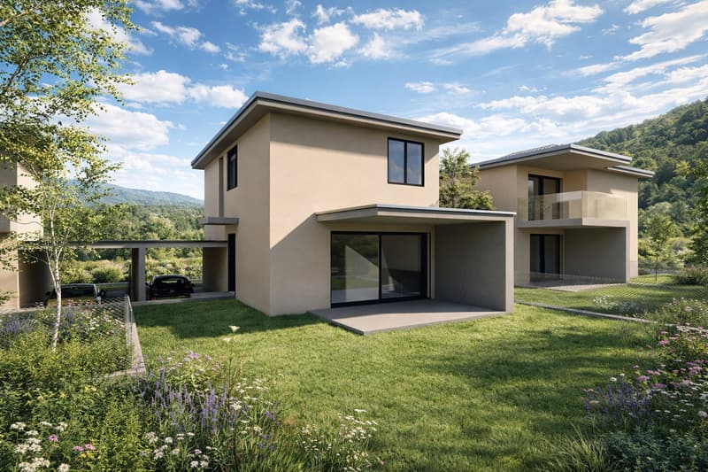 NUOVO PROGETTO: MODERNA CASA BIFAMILIARE (3)