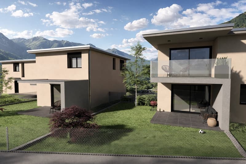 NUOVO PROGETTO: Moderna casa unifamiliare 4.5 locali con giardino (7)