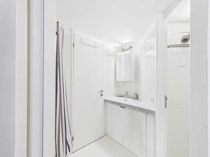 ACCOGLIENTE APPARTAMENTO DI 2,5 LOCALI CON BALCONE E VISTA APERTA-ZWEITWOHNSITZ (15)
