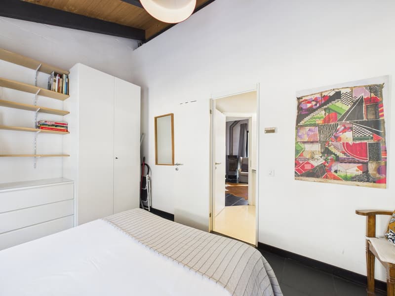 ACCOGLIENTE APPARTAMENTO DI 2,5 LOCALI CON BALCONE E VISTA APERTA-ZWEITWOHNSITZ (20)