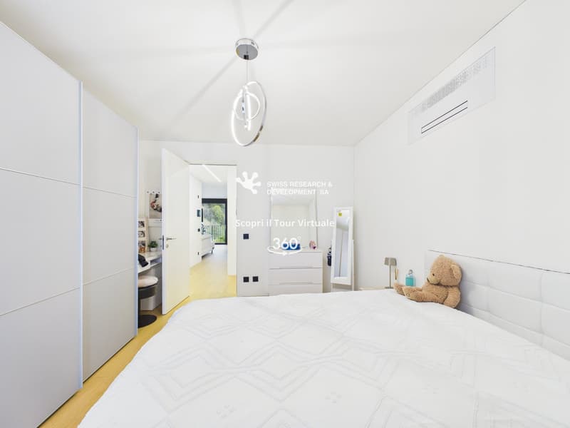 CONTEMPORANEO APPARTAMENTO DI 3,5 LOCALI CON AMPIA TERRAZZA E DOMOTICA INTEGRATA (17)