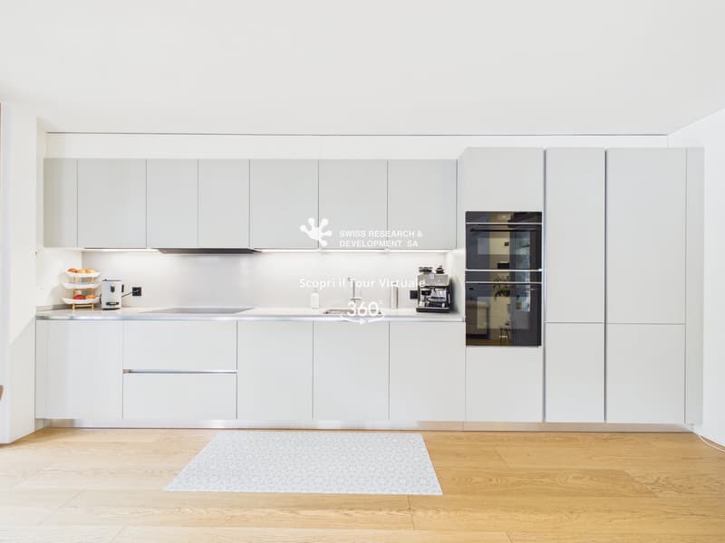 CONTEMPORANEO APPARTAMENTO DI 3,5 LOCALI CON AMPIA TERRAZZA E DOMOTICA INTEGRATA (3)