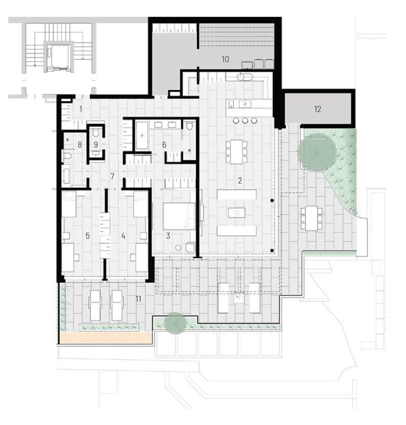 Neubau: 4.5-Zimmer-Terrassenwohnung, 158 m² - Wohnen am Sonnenhang (6)