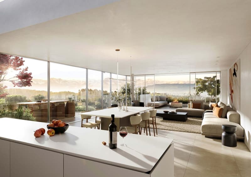 Neubau: 4.5-Zimmer-Terrassenwohnung, 151 m² - Wohnen am Sonnenhang (7)