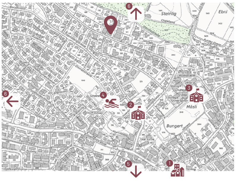 Neubau: 4.5-Zimmer-Terrassenwohnung, 151 m² - Wohnen am Sonnenhang (13)
