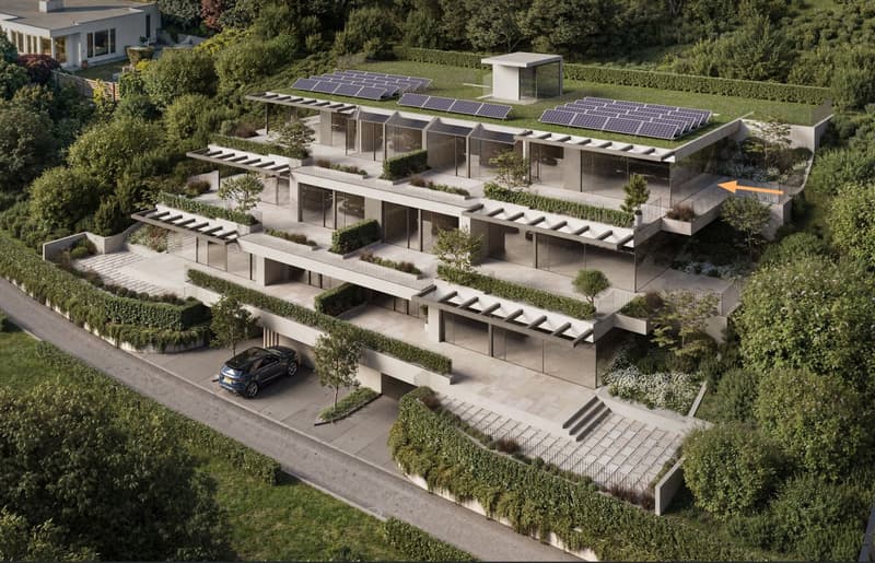 Neubau: 4.5-Zimmer-Terrassenwohnung, 151 m² - Wohnen am Sonnenhang (1)