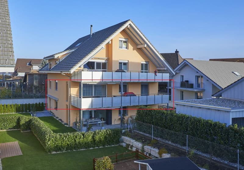 Sonnige 4.5-Zimmerwohnung Balkon 28 m2 (1)