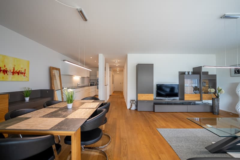 Blick in den Wohnraum