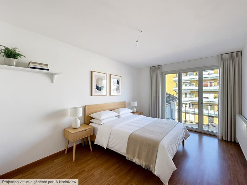 Ecublens, bel appartement au dernier étage (7)