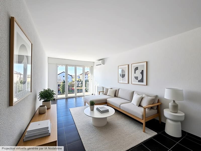 Ecublens, bel appartement au dernier étage (3)