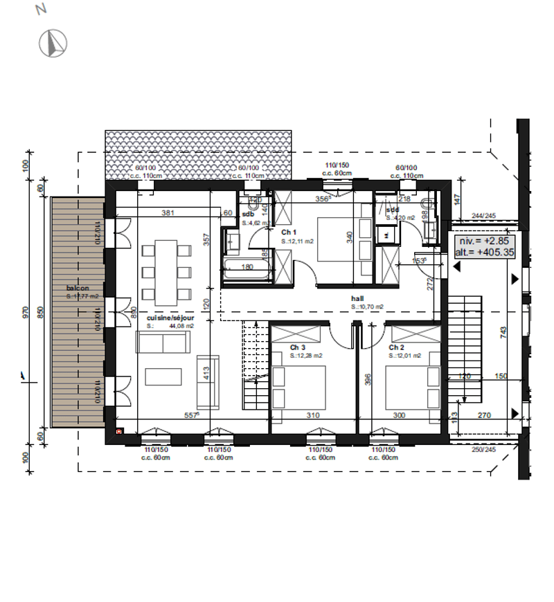 Ecublens – Magnifique appartement de 5.5 pièces avec un parfait ensoleillement ! (15)