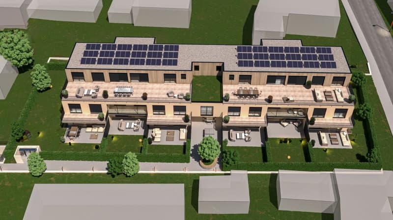 Appartamento giardino di 4,5 locali in stile maisonnette con terrazza, balcone e camera principale (22)