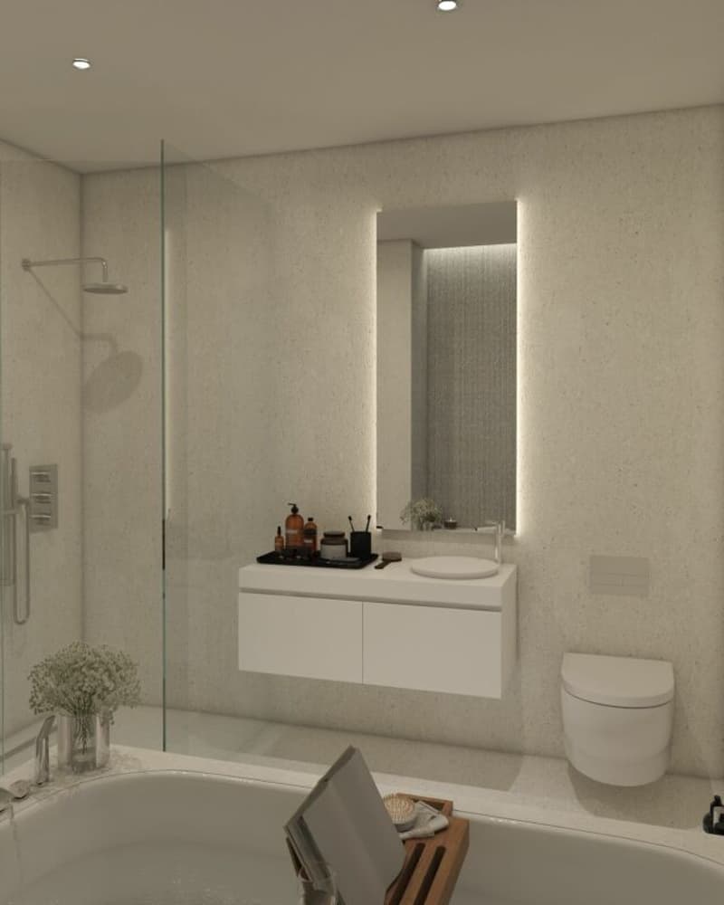 Penthouse moderne de 4,5 pièces avec terrasse de 79m², chambre principale avec salle de bain attenante (13)