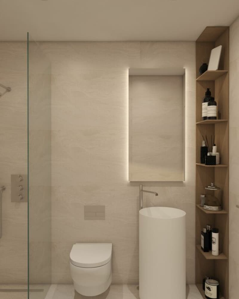 Penthouse moderne de 4,5 pièces avec terrasse de 79m², chambre principale avec salle de bain attenante (11)