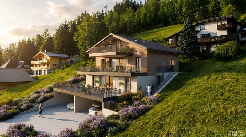 Promotion Les Gastlosen - 5.5 pièces en attique - Crésuz (1)