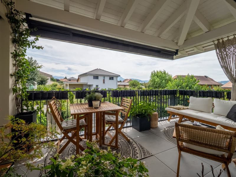 Appartement 4.5 pièces au dernier étage – calme et lumineux à Villarvolard (5)