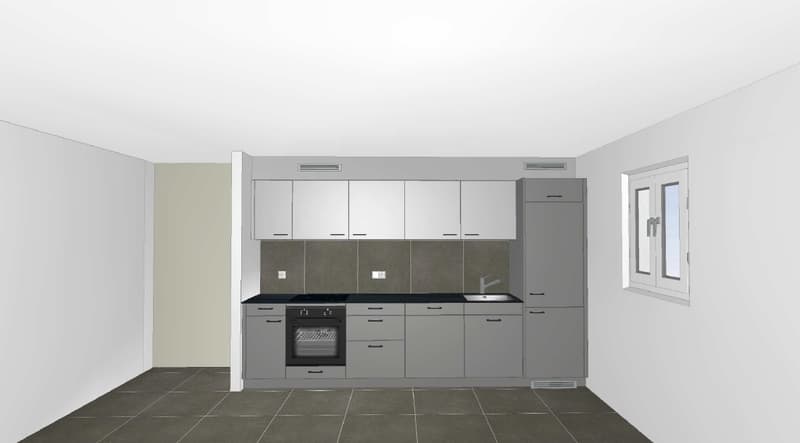 À louer – Magnifique appartement 3.5 pièces NEUF - grande terrasse de 22m2 à Chalais (2)