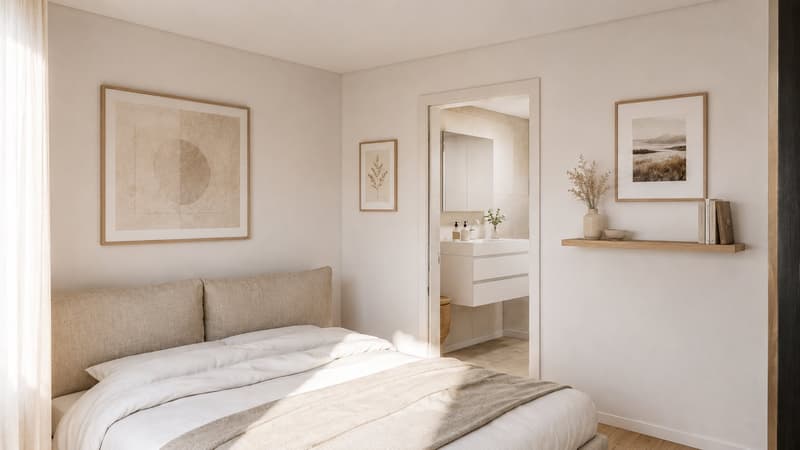 Appartement neuf de 3.5 pièces avec vue et balcon à Bramois (4)
