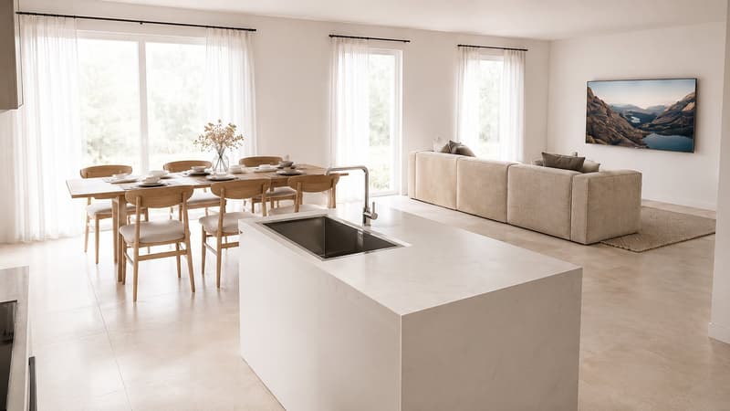 Appartement neuf de 3.5 pièces avec vue et balcon à Bramois (7)